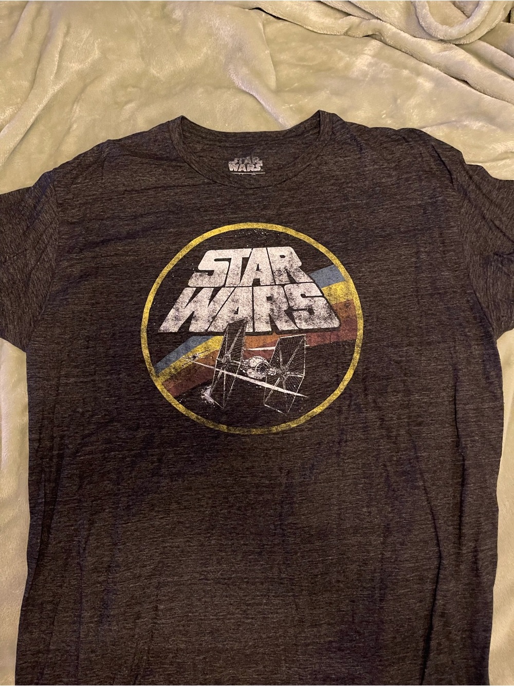 Star Wars Black, Gray & White Graphic Tee Set Bundle - Picture 4 of 4